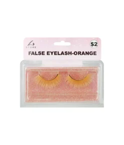 Orange False Eyelashes