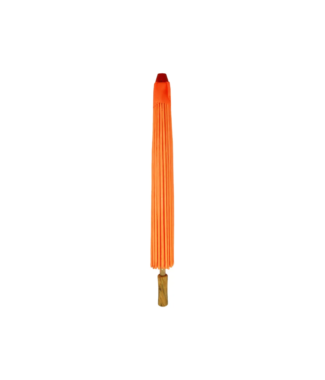 Orange Large Fabric Parasol 40cm