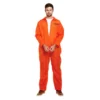 Orange Overalls Adult