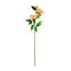 Orange Peony Flower Stem 82cm