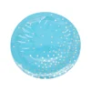 Paper Plate Blue With Silver Dot 12pc x 9in