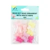 Pastel Bear DIY Bead Ornament With White Rope 30g