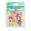 Pastel Bowknot DIY Bead Ornament With White Rope 30g