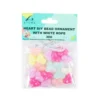 Pastel Heart DIY Bead Ornament With White Rope 30g