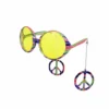 Peace Sign Dangler Party Glasses