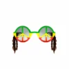 Peace Sign Rasta Party Glasses