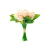Peach Fragrance Rose 12 Head 24cm