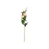 Pink Artificial Rose Head 78cm