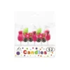 Pink Baby Candles 5pk