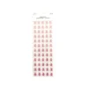 Pink Bear Rhinestone Stickers