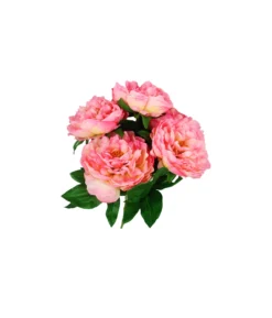 Pink Big Peony 5 Head 48cm