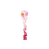 Pink Bow Clip With Hair Extension 1pc