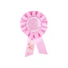 Pink Dad To Be Badge 8×15.5cm