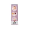 Pink Edible Baby Icing Decorations 6pk