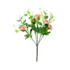 Pink Flowers 5 Heads 30cm