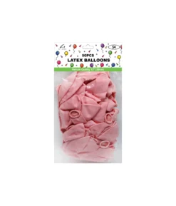 Pink Latex Balloons 12inch 50pk