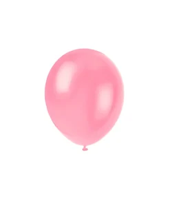 Pink Latex Plain Balloons 5inch 50pk