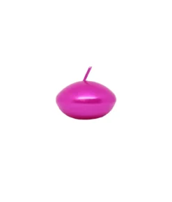 Pink Metallic Floating Candles 12pk