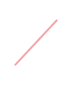 Pink Paper Straws 25pk