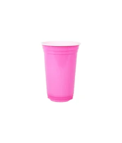 Pink PP Plastic Cups 10oz 25pk