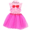 Pink Tutu headband set