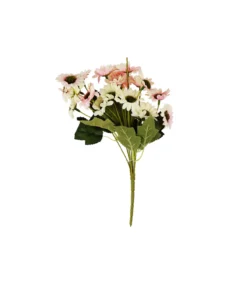 Pink & White Daisy 18 Heads 32cm