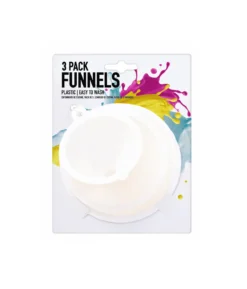 Plastic Funnel 3pk