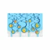 Pokemon Classic Spiral Decorations 12pk