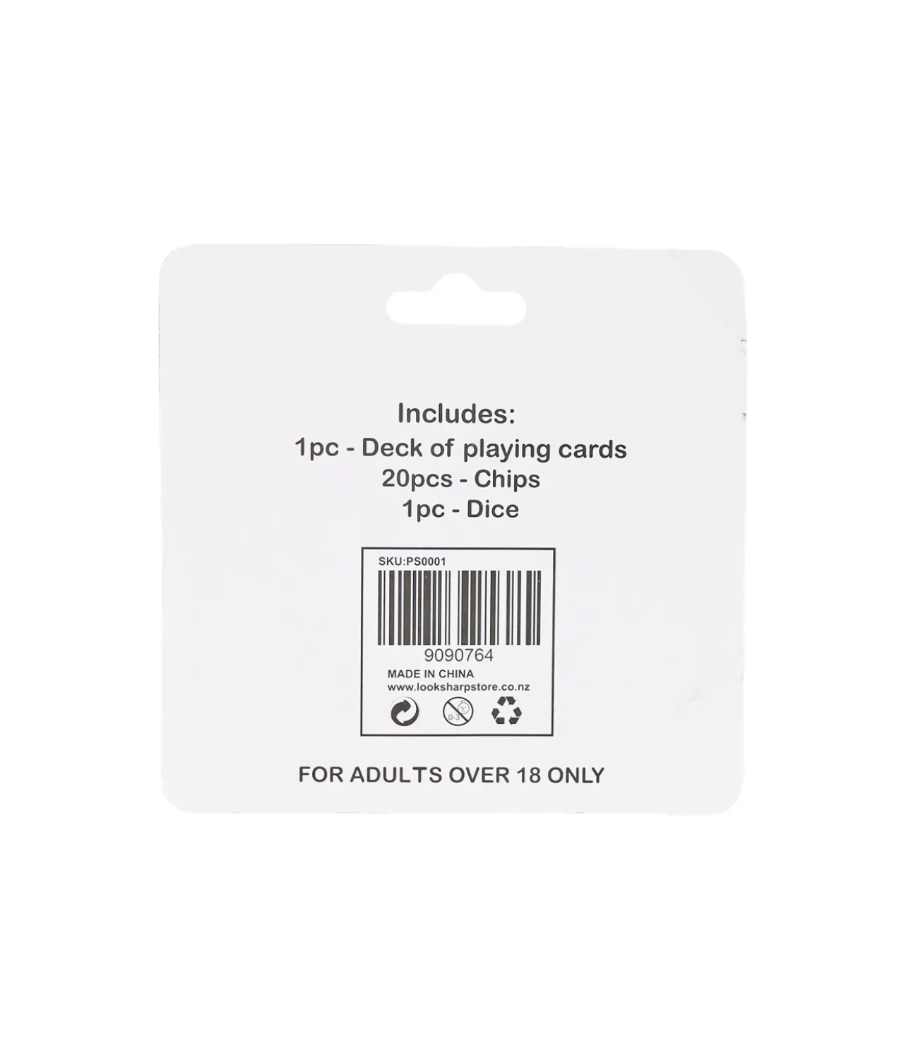Poker Cards Set
