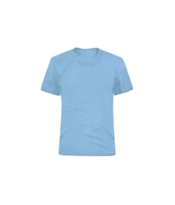 Powder Blue Plain T-Shirt