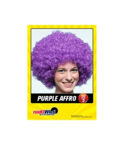 Purple Afro Fro Factor 5