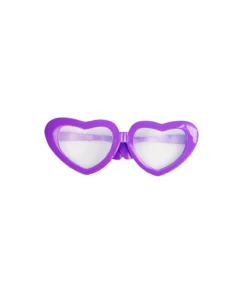 Purple Heart Party Glasses 23 x 9cm