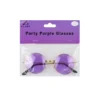 Purple Lennon Party Glasses