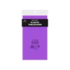 Purple Plastic Tablecover 137x274cm