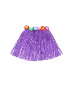 Purple Short Hula Skirt 40cm
