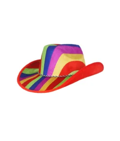 Rainbow Cowboy Hat