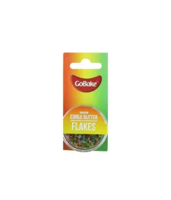 Rainbow Edible Glitter Flakes 2g