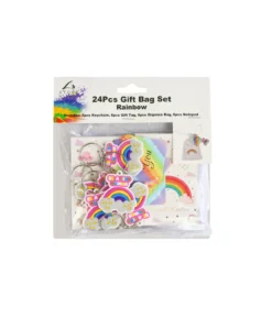 Rainbow Gift Bag Set 24pcs