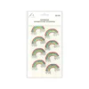 Rainbow Rhinestone Stickers 19.5x10cm
