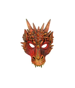 Red Dragon Foam Half Mask