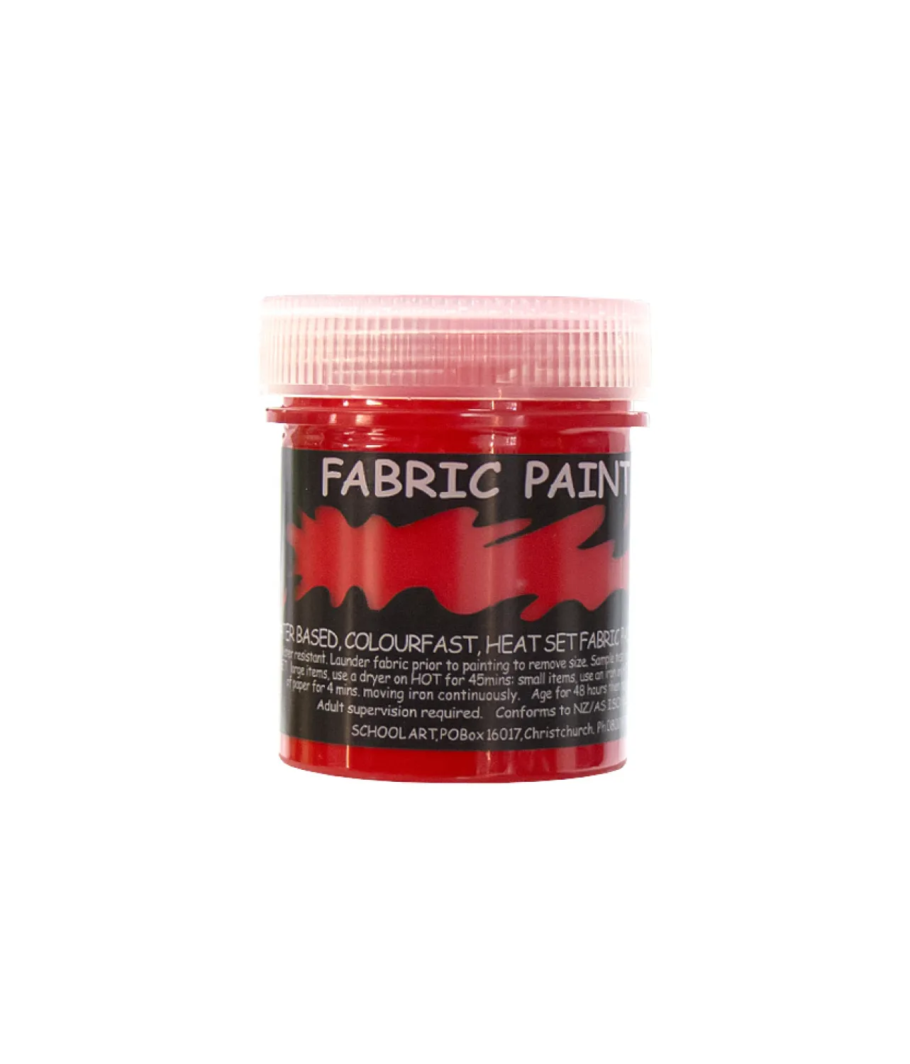Red Fabric Paint