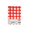 Red Gingham Flannel Table Cloth 137x274cm
