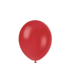 Red Latex Plain Balloons 5inch 50pk