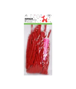 Red Magic Balloons With Pump 50pcs