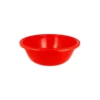Red Medium Plastic Round Basin