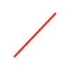 Red Paper Straws 25pk