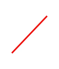 Red Paper Straws 25pk