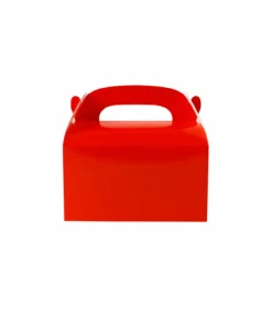 Red Paper Treat Box 6pc (Side Seal)