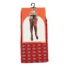 Red Party Stockings Diamond Patterns