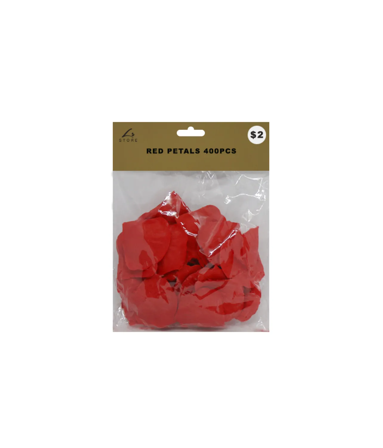 Red Rose Flower Petals 400pc